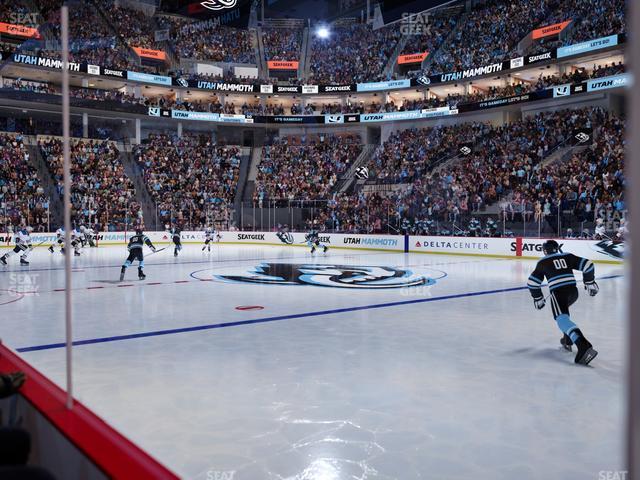 Delta Center - Section 16 Seat View