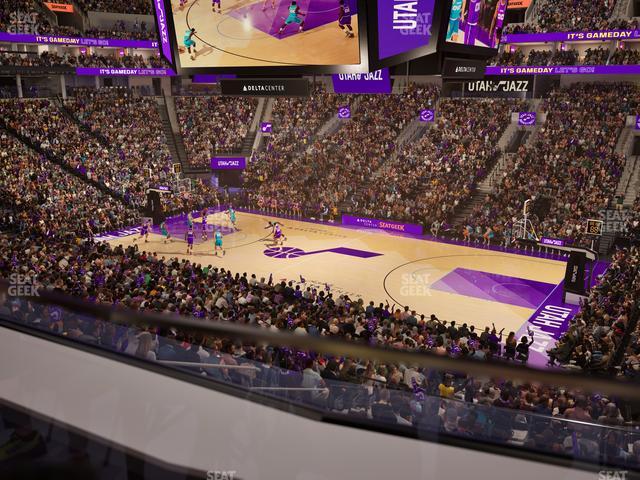 Delta Center - Section 16 Seat View Delta Center - Section 16 Seat View