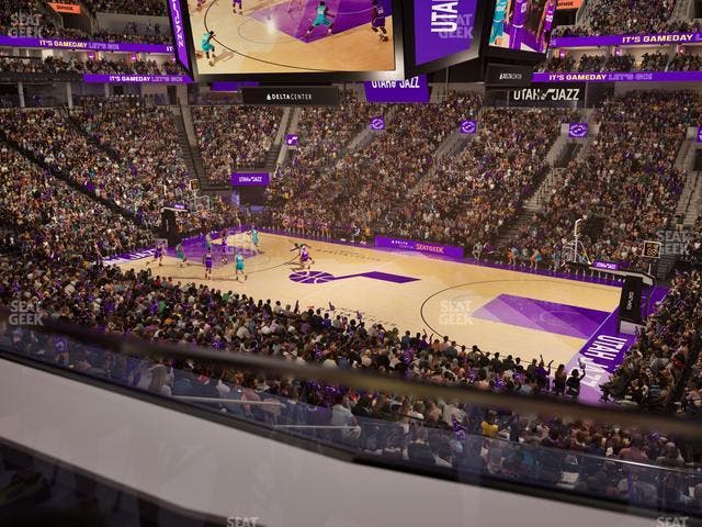 Delta Center - Section 16 Seat View
