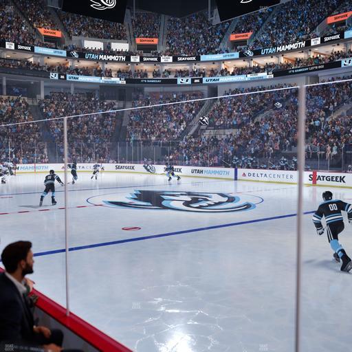 Delta Center - Section 16 Seat View