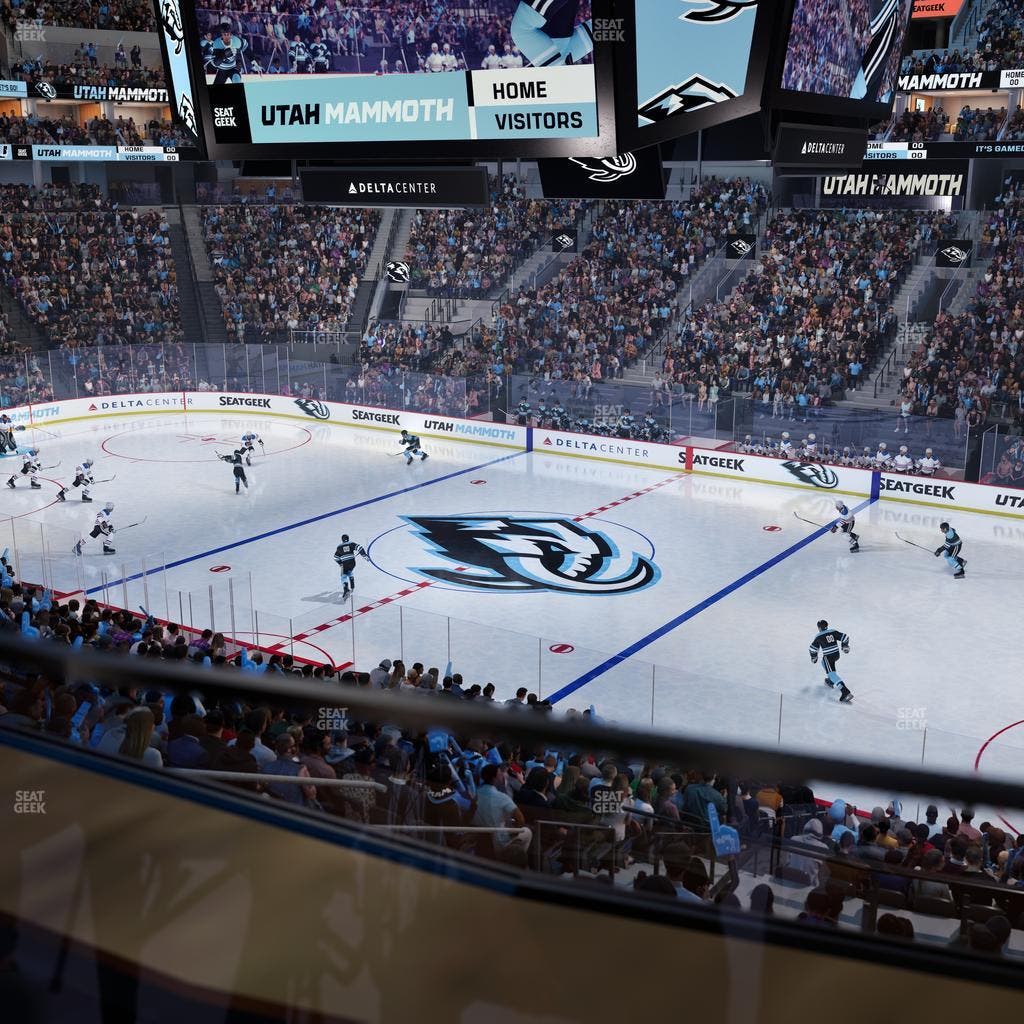 Delta Center - Section 16 Seat View