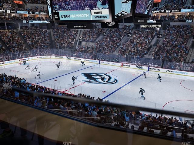 Delta Center - Section 16 Seat View