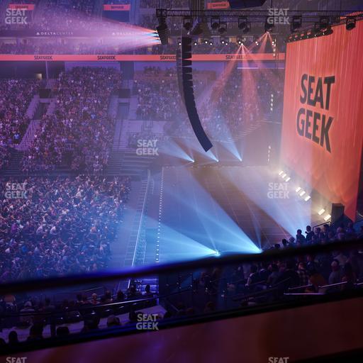 Delta Center - Section 16 Seat View