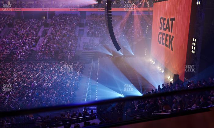 Delta Center - Section 16 Seat View