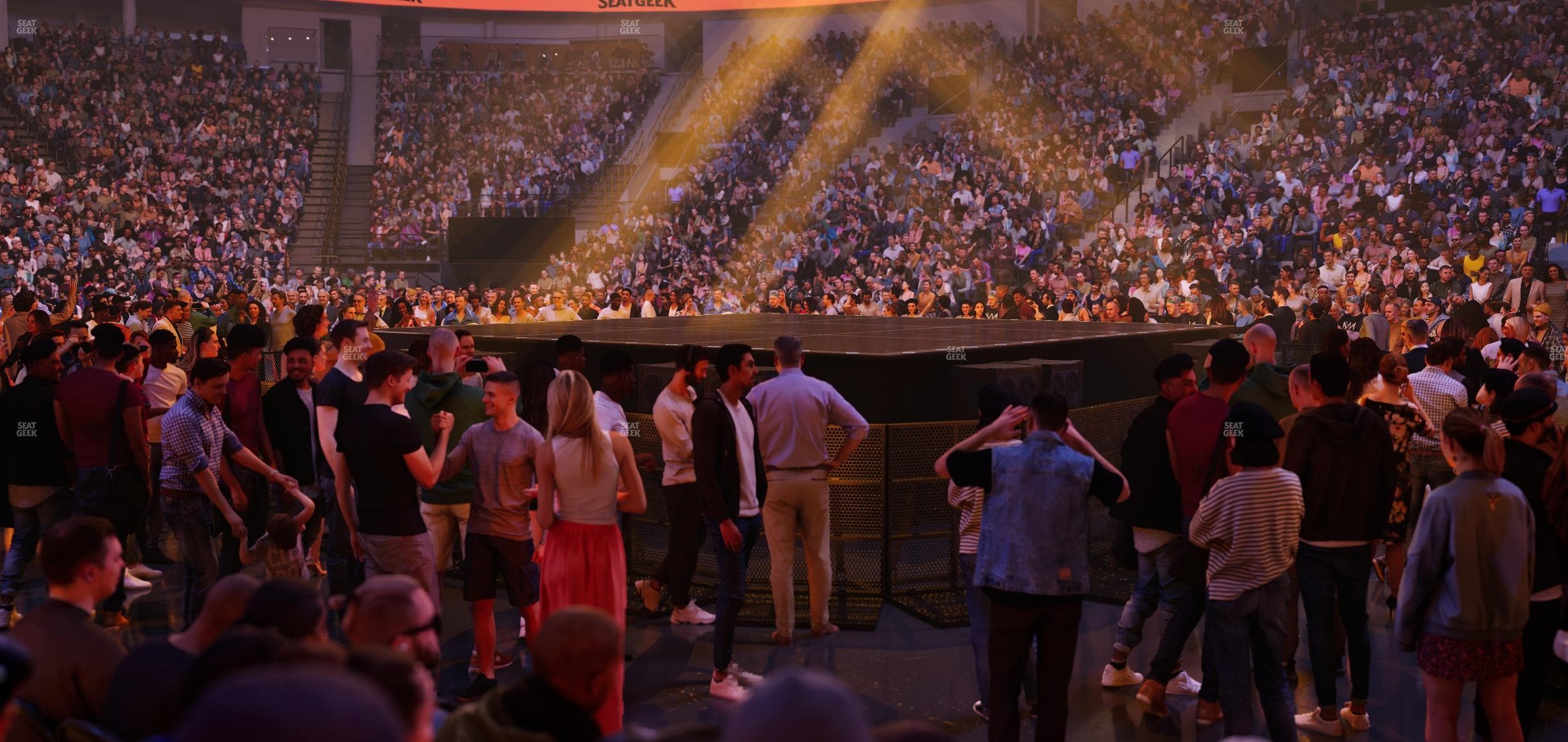 Delta Center - Section 17 Seat View