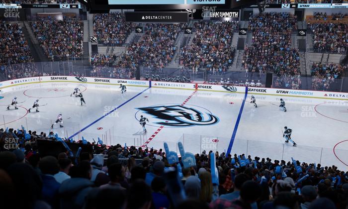 Delta Center - Section 17 Seat View