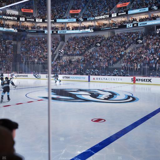 Delta Center - Section 17 Seat View