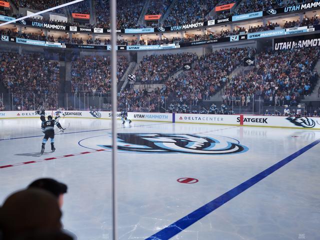 Delta Center - Section 17 Seat View