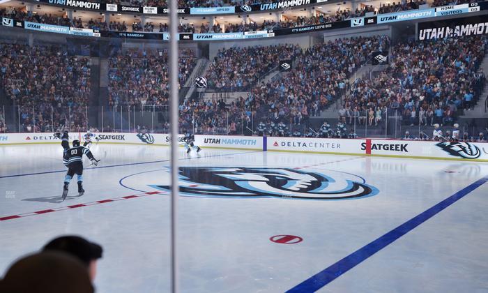 Delta Center - Section 17 Seat View