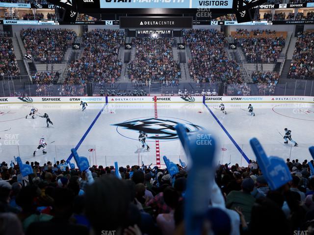 Delta Center - Section 18 Seat View