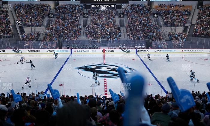 Delta Center - Section 18 Seat View