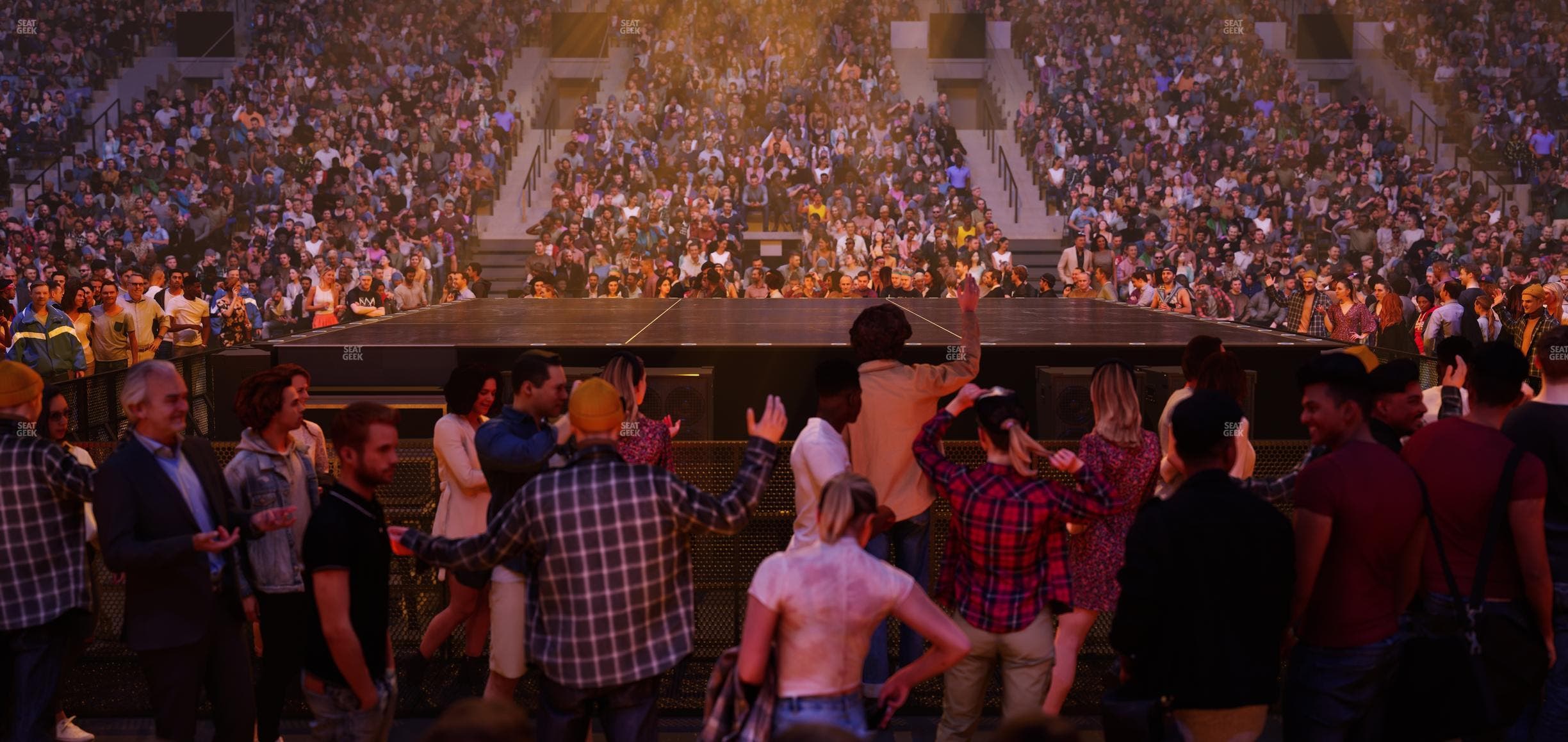 Delta Center - Section 18 Seat View