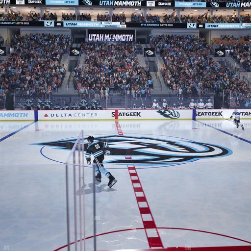 Delta Center - Section 18 Seat View