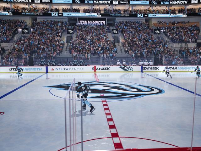 Delta Center - Section 18 Seat View