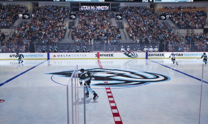 Delta Center - Section 18 Seat View