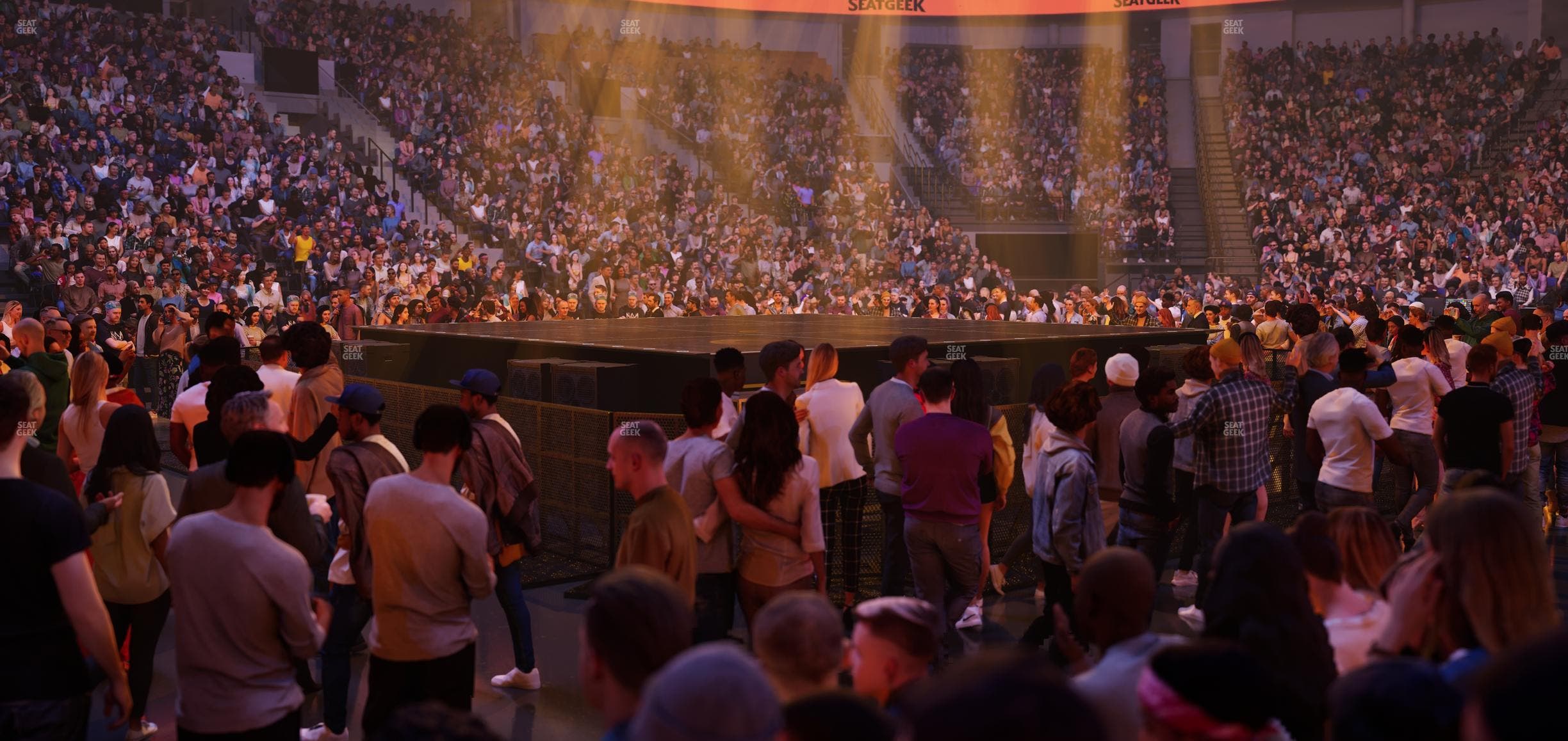 Delta Center - Section 19 Seat View