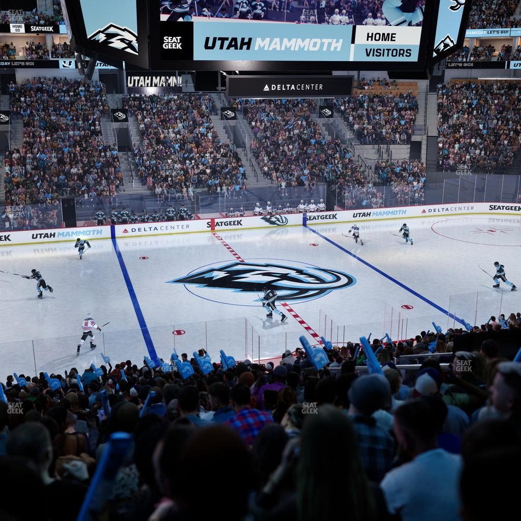 Delta Center - Section 19 Seat View