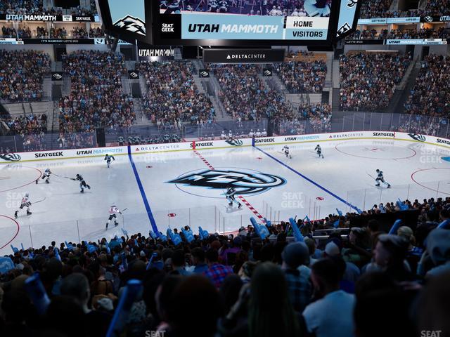 Delta Center - Section 19 Seat View