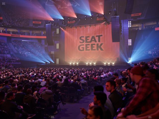 Delta Center - Section 19 Seat View