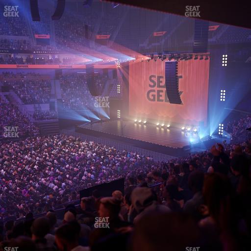 Delta Center - Section 19 Seat View