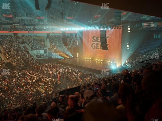 Delta Center - Section 19 Seat View