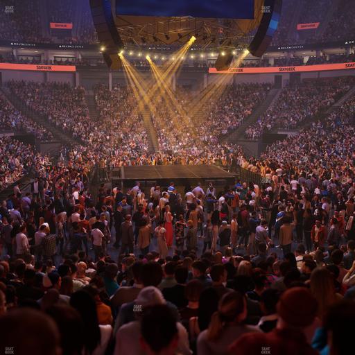 Delta Center - Section 2 Seat View