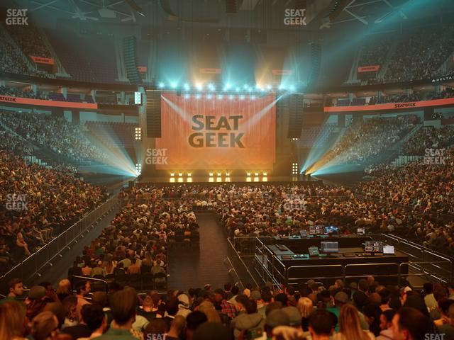 Delta Center - Section 2 Seat View