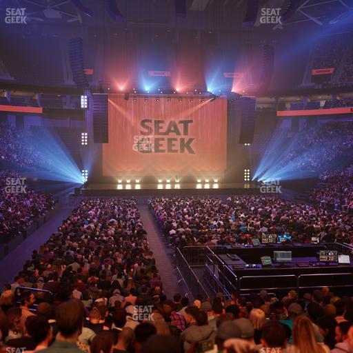 Delta Center - Section 2 Seat View