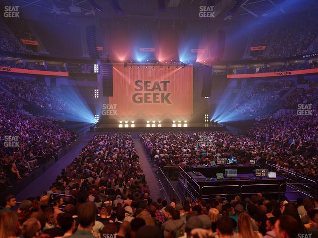 Delta Center - Section 2 Seat View