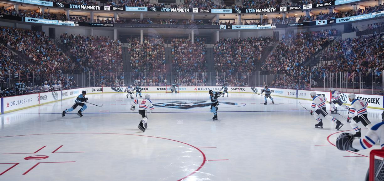 Delta Center - Section 2 Seat View