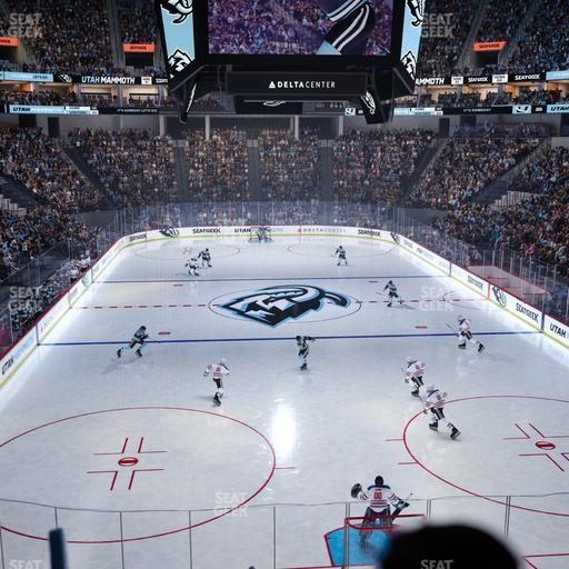 Delta Center - Section 2 Seat View