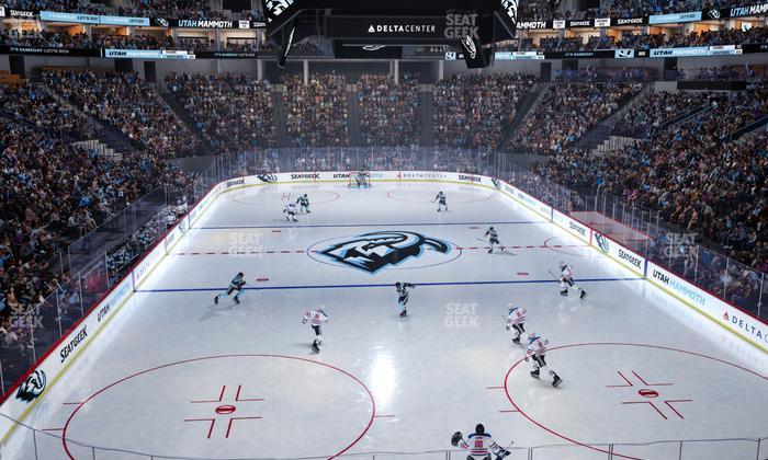 Delta Center - Section 2 Seat View