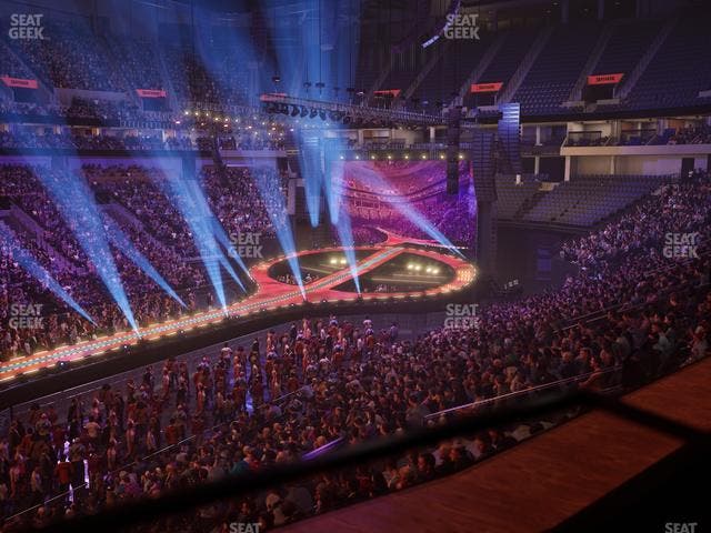 Delta Center - Section 20 Seat View
