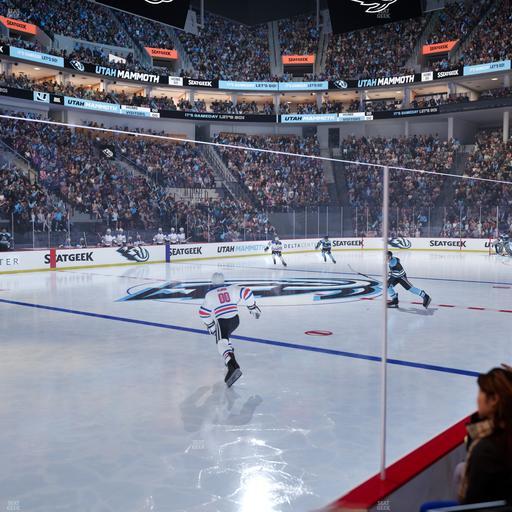 Delta Center - Section 20 Seat View