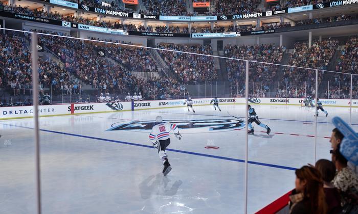 Delta Center - Section 20 Seat View