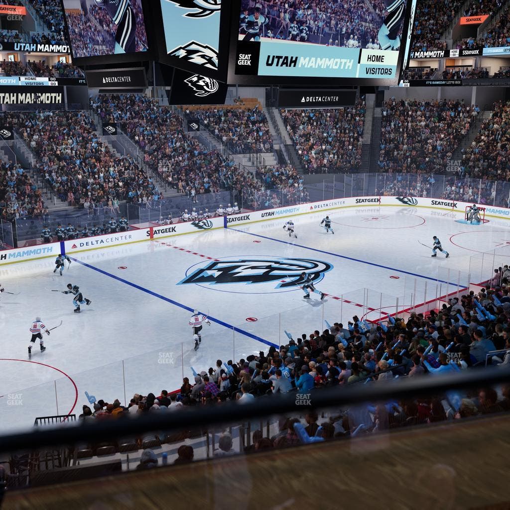 Delta Center - Section 20 Seat View