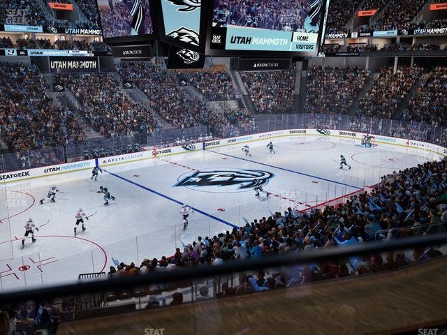 Delta Center - Section 20 Seat View