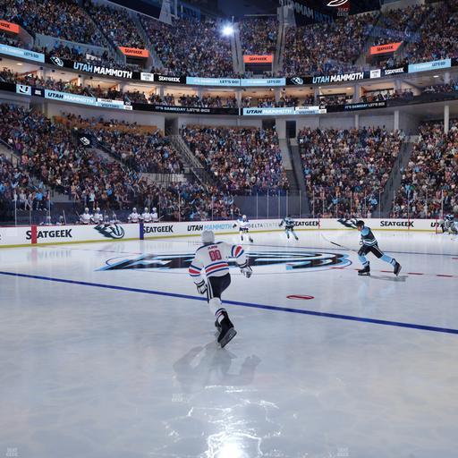 Delta Center - Section 20 Seat View