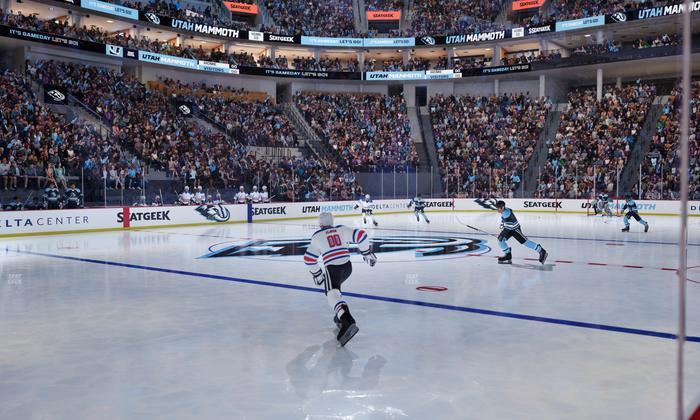 Delta Center - Section 20 Seat View