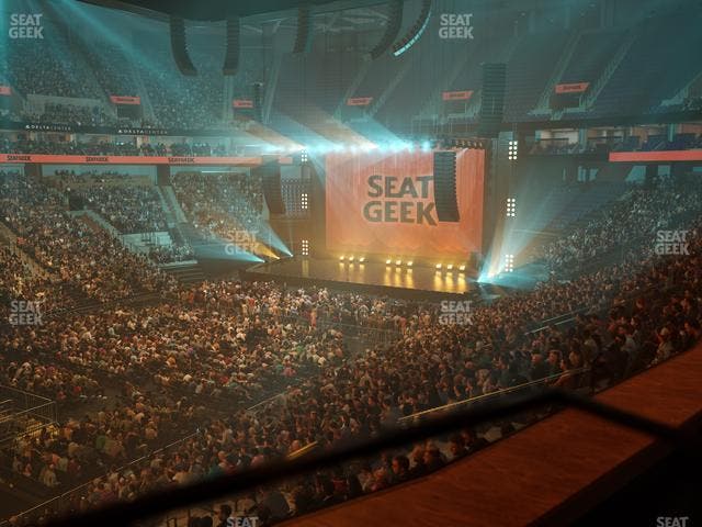 Delta Center - Section 20 Seat View