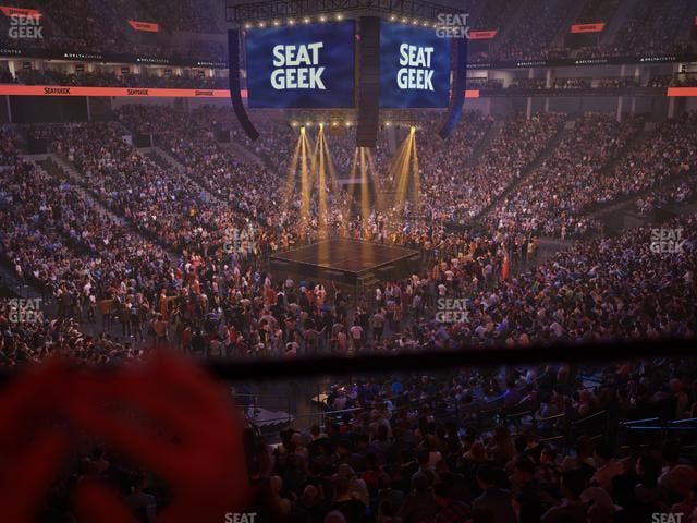 Delta Center - Section 21 Seat View