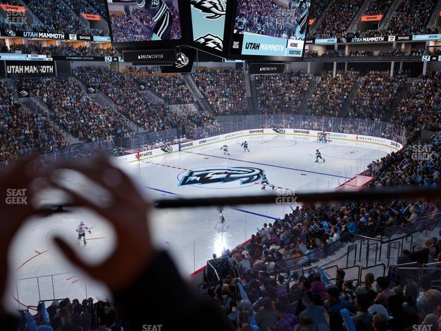 Delta Center - Section 21 Seat View