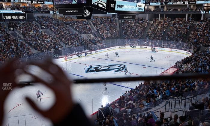 Delta Center - Section 21 Seat View