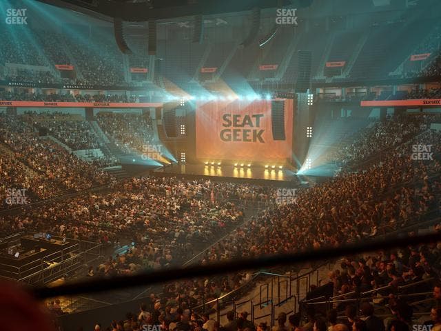 Delta Center - Section 21 Seat View