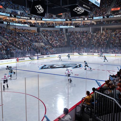 Delta Center - Section 21 Seat View