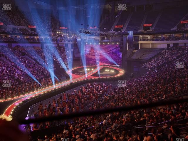 Delta Center - Section 21 Seat View