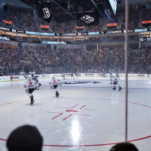 Delta Center - Section 22 Seat View