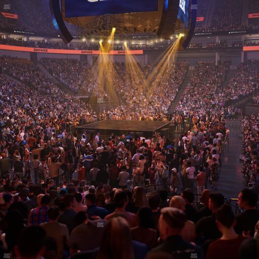 Delta Center - Section 22 Seat View