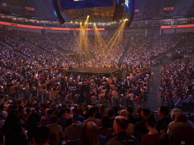 Delta Center - Section 22 Seat View