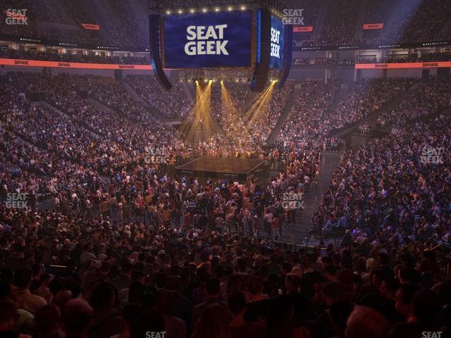 Delta Center - Section 22 Seat View